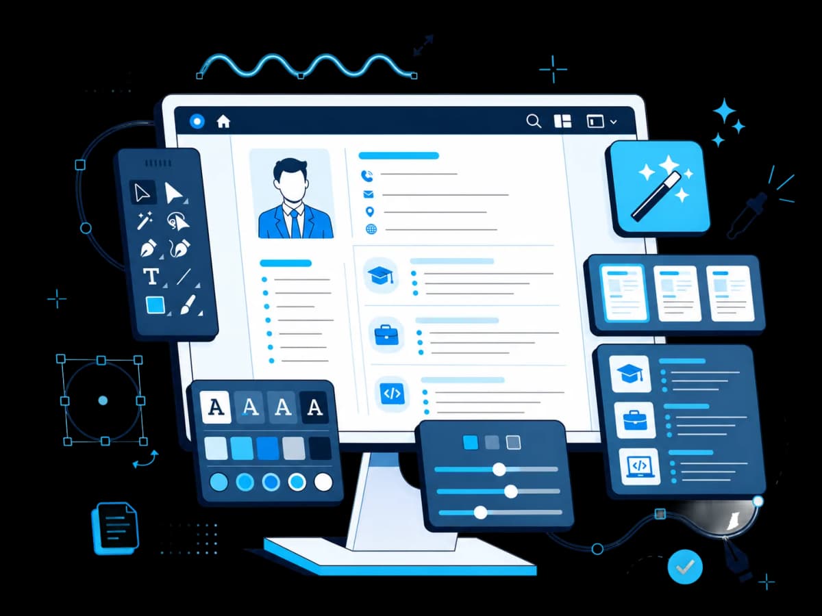 AI resume builder preview